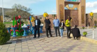 افتتاح سفره نوروزی ورودی اسلام‌آبادغرب