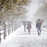 برف و باران کرمانشاه را در برمی گیرد