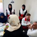 تلقیح واکسن مننژیت زائران حج تمتع ۹۸ استان توسط جمعیت هلال احمر