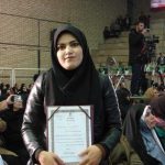 گفتگو با خانم محمدی دانشجوی کارآفرین کشوری مرکز علمی کاربردی جهادکشاورزی کرمانشاه