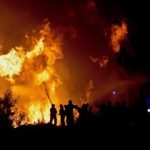 مهار آتش سوزی مراتع مشجر منطقه حفاظت شده قلاجه
