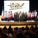 حضور همسر محمدباقر قالیباف در میان بانوان کرمانشاه