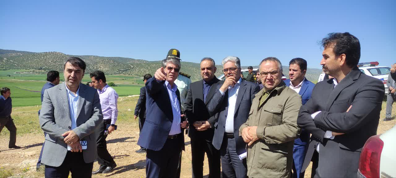 بازدید مهندس کاظمیان معاون شهرسازی وزارت راه و شهرسازی از اسلام آباد غرب