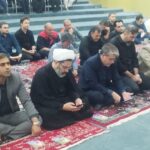 تصاویر/برگزاری مراسم سوگواری شب چهارم محرم در بیمارستان امام خمینی (ره)