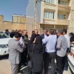 بازدید مسئولین جهت تأمین مسکن ملی فرهنگیان اسلام آبادغرب