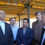 بازدید استاندار کرمانشاه از بیمارستان و کارخانه دالاهو