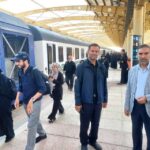 قطار رشت، گرگان و ساری برای اولین بار به کرمانشاه رسید