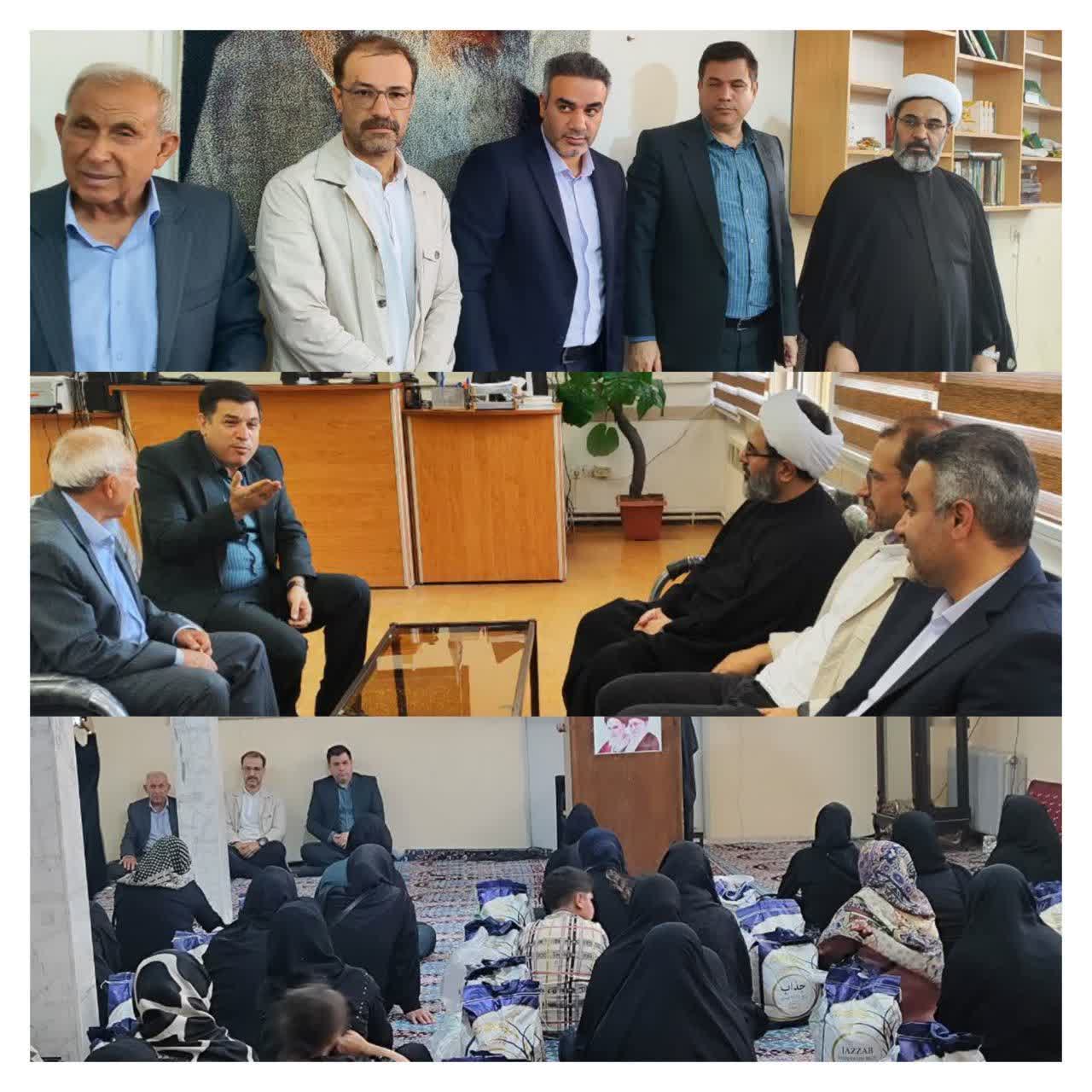توزیع ۱۵۰ بسته معیشتی میان خانواده زندانیان در اسلام‌آباد‌غرب