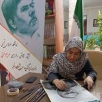 گفتگو با بانو «مریم حسنی» هنرمند نقاش