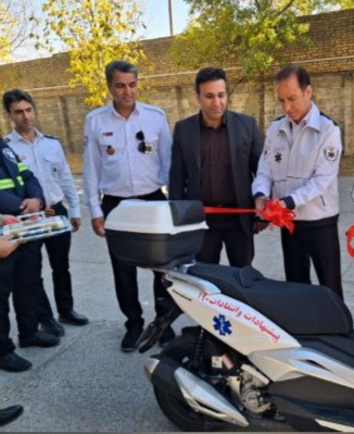 افتتاح موتورلانس در فوریت بیمارستان اسلام آبادغرب