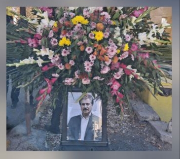 وداعی باشکوه و اندوه بار با پیکر مرحوم دکتر مسعود جلیلیان