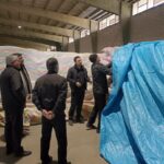 بازدید معاون استاندار کرمانشاه از ذخایر کالاهای اساسی استان