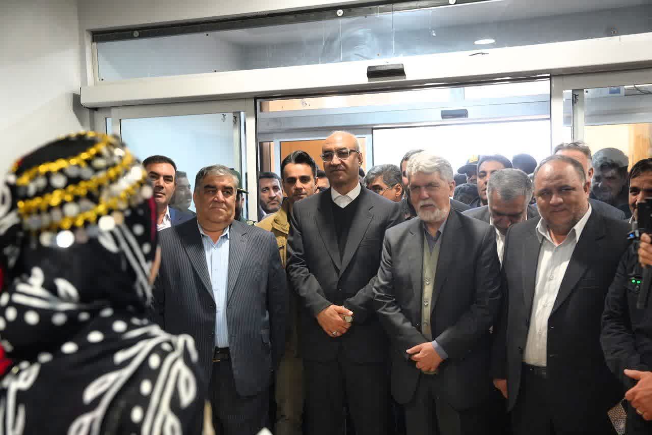 بهره‌برداری از مجتمع بزرگ فرهنگی هنری سرپل‌ذهاب با حضور وزیر فرهنگ و ارشاد اسلامی