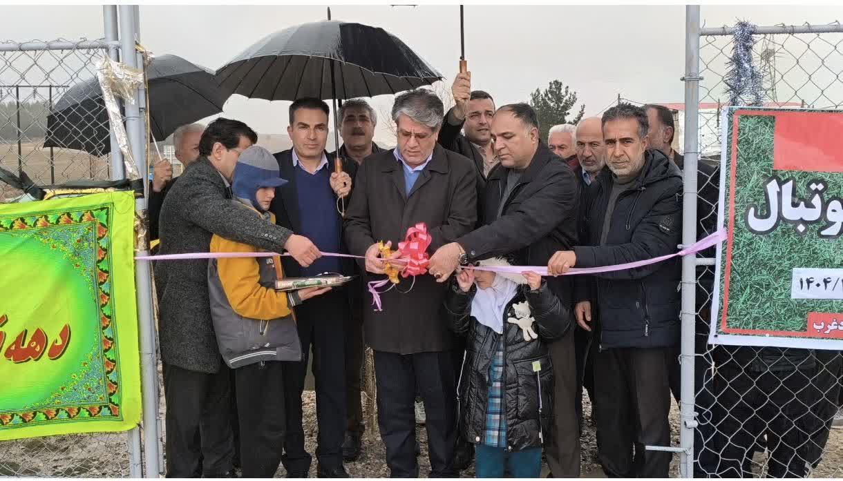  افتتاح چهار طرح عمرانی و خدماتی در بخش حمیل و مرکزی اسلام آبادغرب