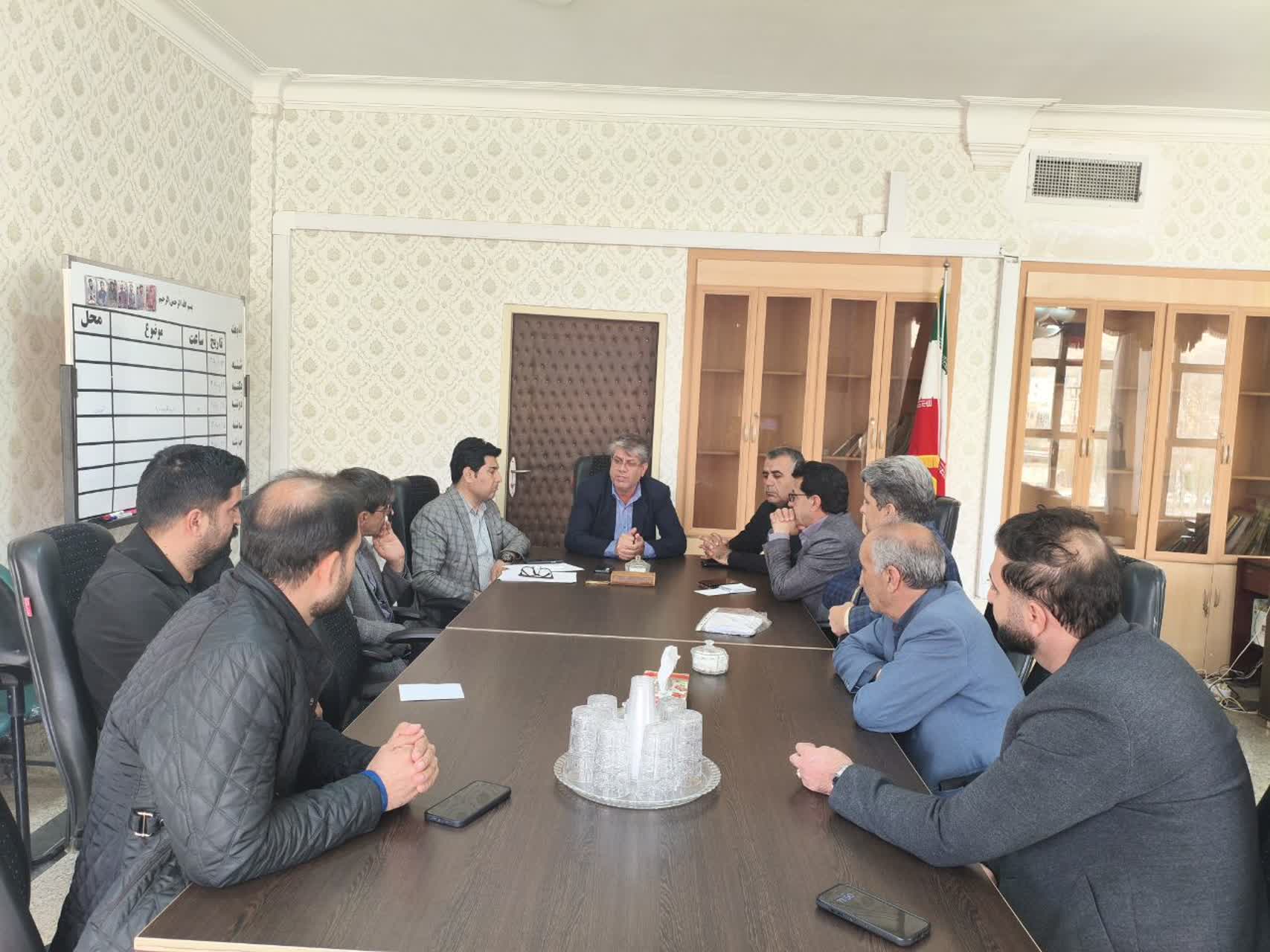 جلسه پایش آرد و نان شهرستان اسلام آباد غرب برگزار شد