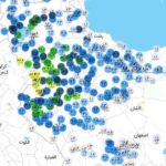 بارش رحمت الهی در نقاط مختلف کشور؛ کدام شهرها رکورددار بارش باران در ۲۴ ساعت اخیر شدند؟