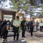 غبارروبی و عطرافشانی مزار شهدا به مناسبت آزادسازی خرمشهر در اسلام آبادغرب