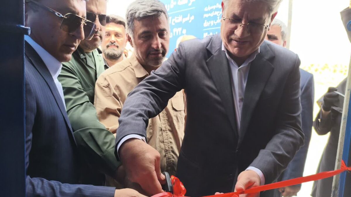 افتتاح مجتمع آبرسانی امیرآباد با اعتبار ۹۰ میلیارد تومانی در اسلام‌آبادغرب