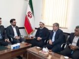 دیدار مدیرکل حوزه استاندار کرمانشاه با امام جمعه اسلام‌آبادغرب