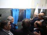 افتتاح واحد بخار نیروگاه سیکل ترکیبی دالاهو باحضور وزیر نیرو
