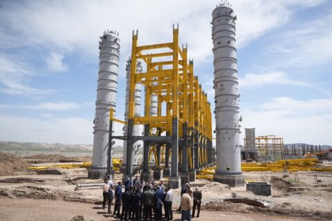 عملیات اجرایی طرح پتروشیمی اسلام‌آبادغرب از سر گرفته شد