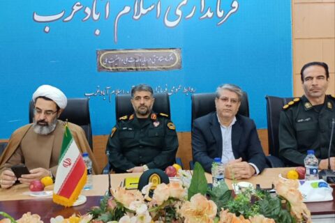 سردار حاجیان درآیین تکریم و معارفه فرمانده انتظامی اسلام آباد غرب:اقتدار ایران معادلات قدرت جهانی را تغییر داده است